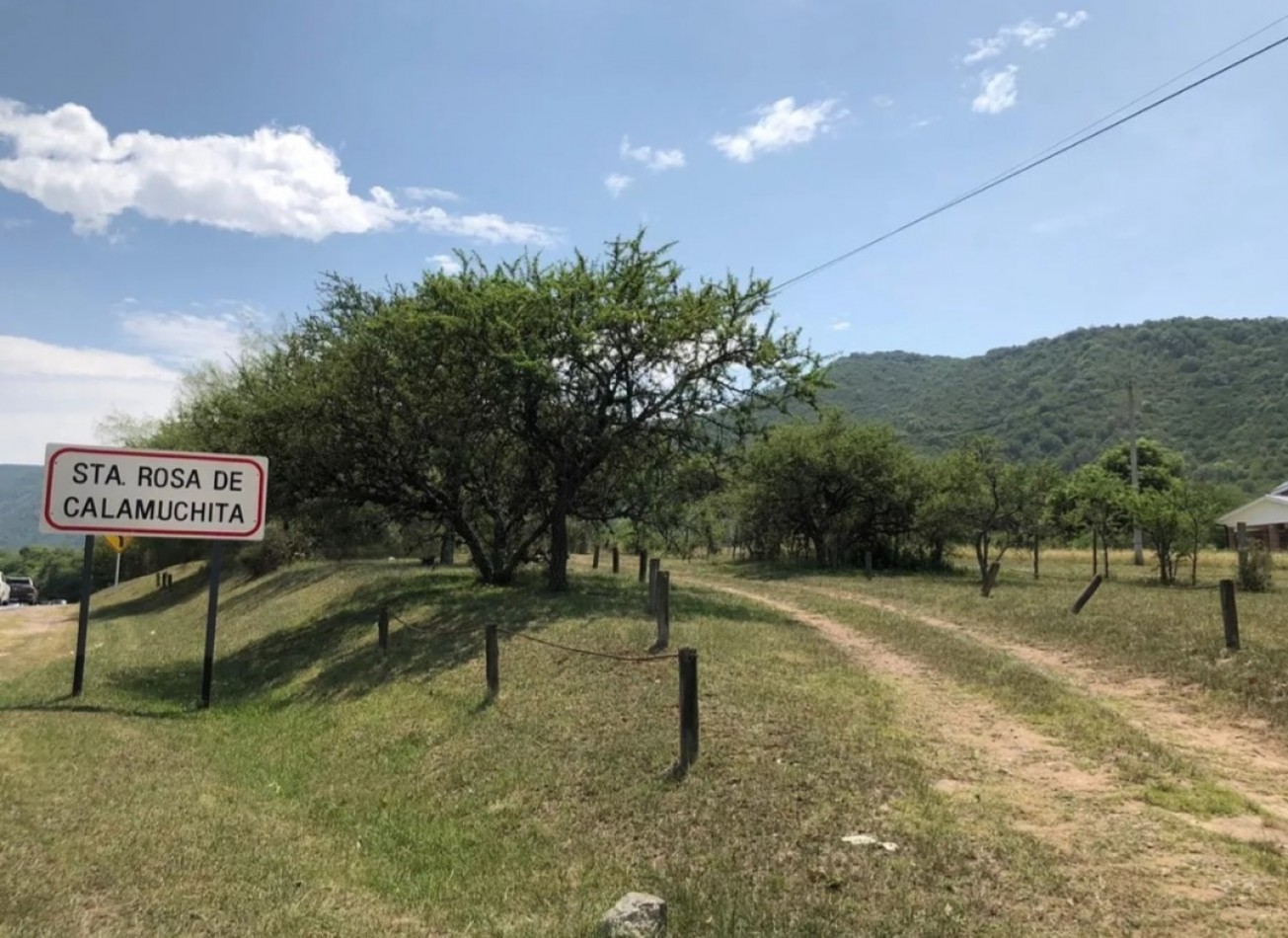 HERMOSO TERRENO SOBRE EL FALDEO DE LAS SIERRAS CHICAS