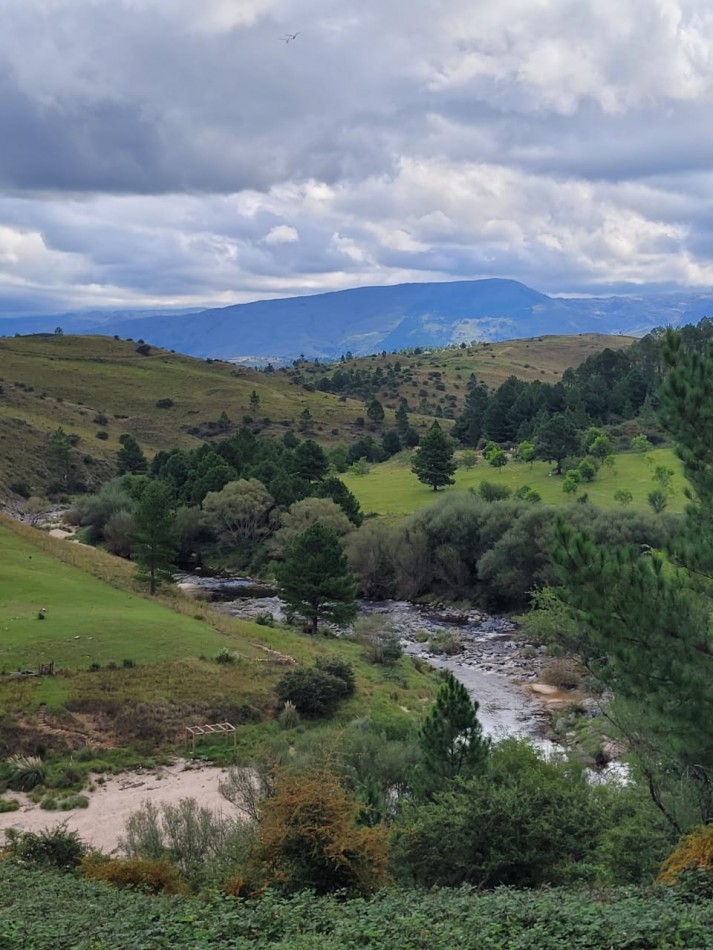 VENTA CAMPO COSTA A RIO SOBRE RUTA ENERGIA ELECTRICA VEGETACION Y VISTAS PANORAMICAS INTIYACO