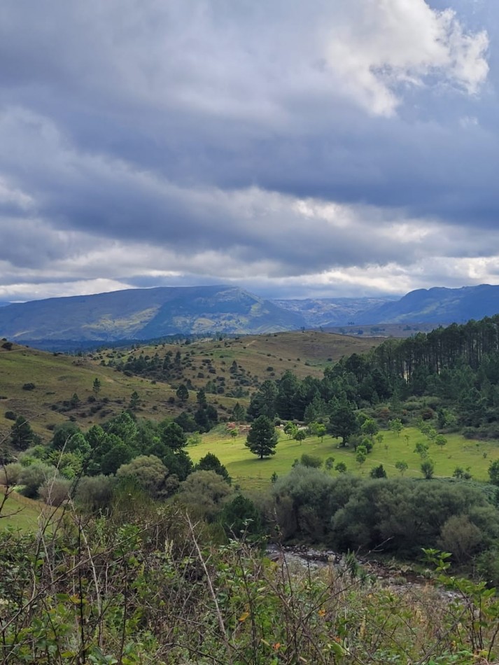 VENTA CAMPO COSTA A RIO SOBRE RUTA ENERGIA ELECTRICA VEGETACION Y VISTAS PANORAMICAS INTIYACO