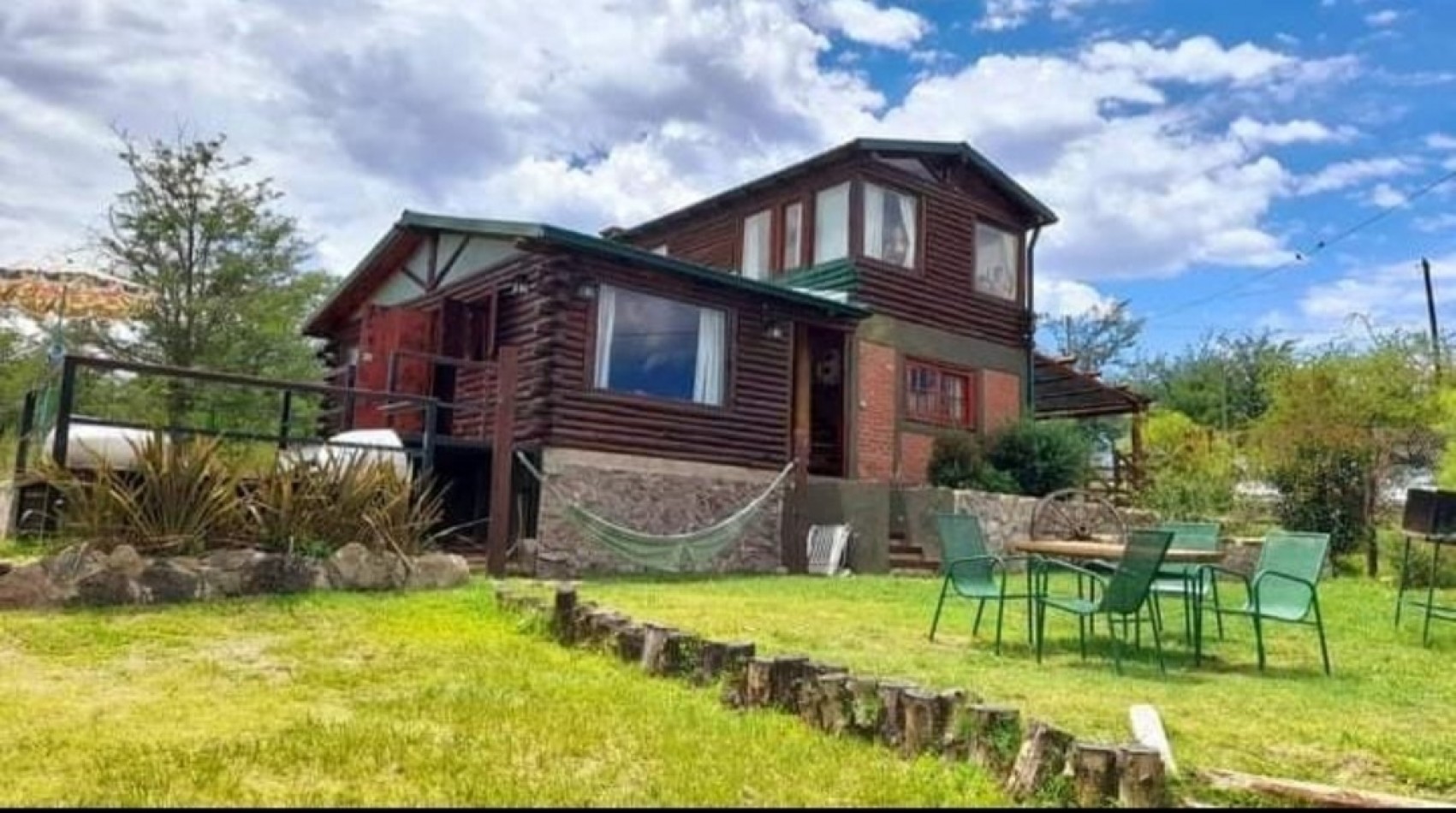 Venta Amplia cabaña a metros del rio Nahuascat