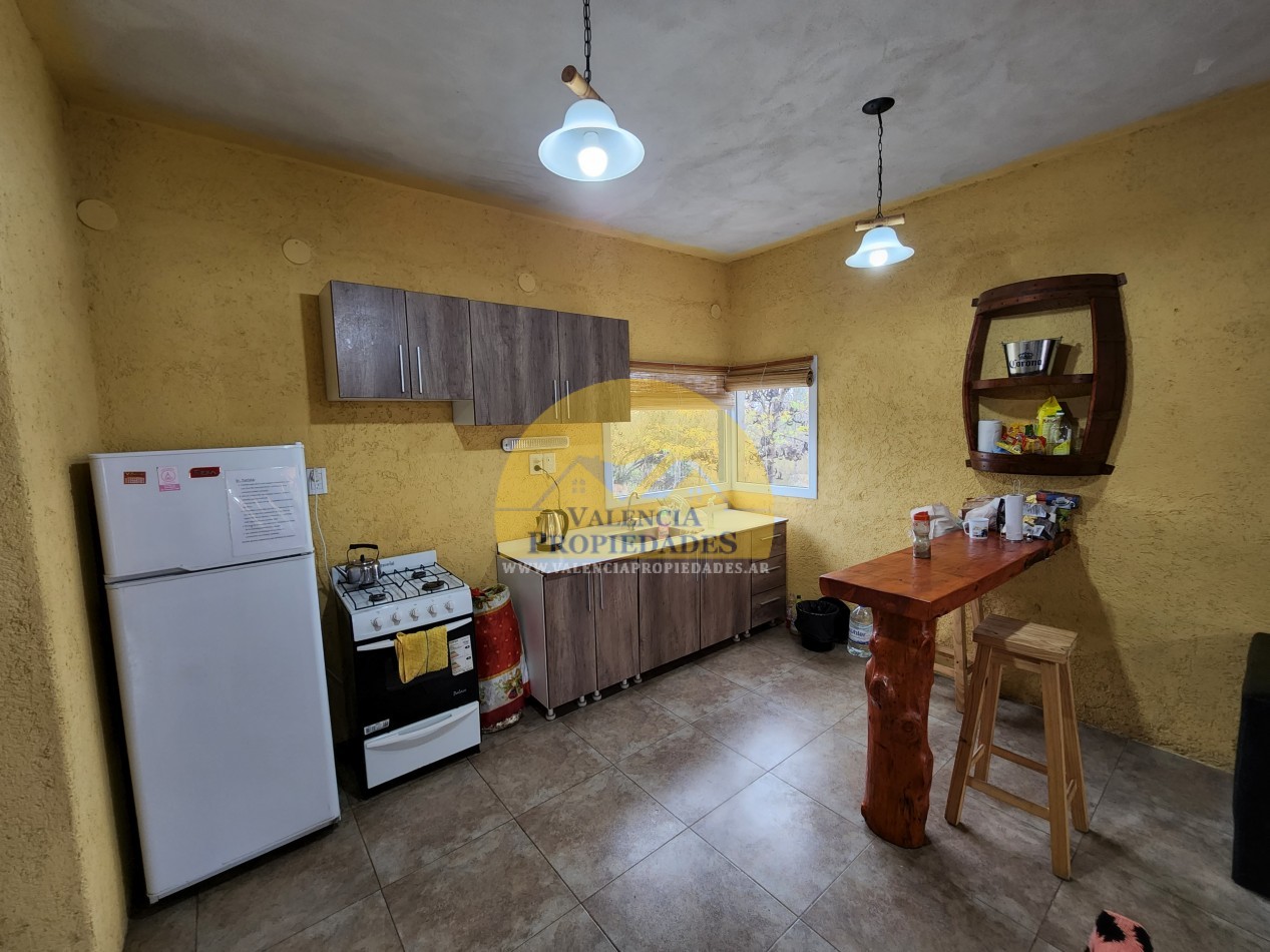 *RETASADA* VENTA CASA CON PISCINA MAS CABAÑA A MTS RIO SANTA ROSA DE CALAMUCHITA