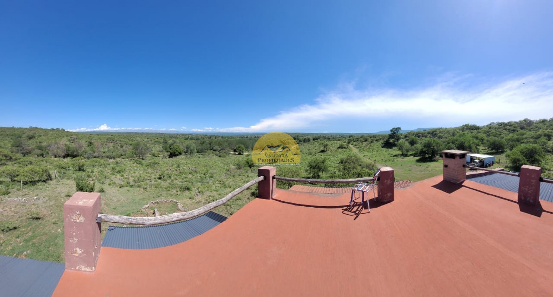 VENTA CASA DE CAMPO EN LOTE DE 6000 METROS HERMOSA VISTA Y ENTORNO SANTA MONICA SANTA ROSA DE CALAMUCHITA