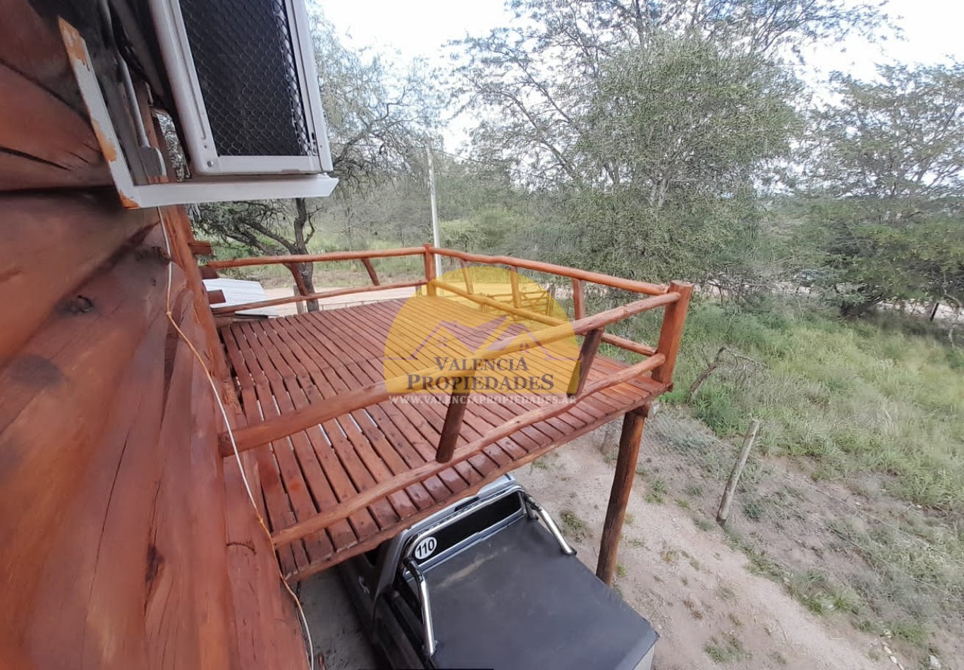 VENTA CABAÑA DE TRONCOS CALAMUCHITA
