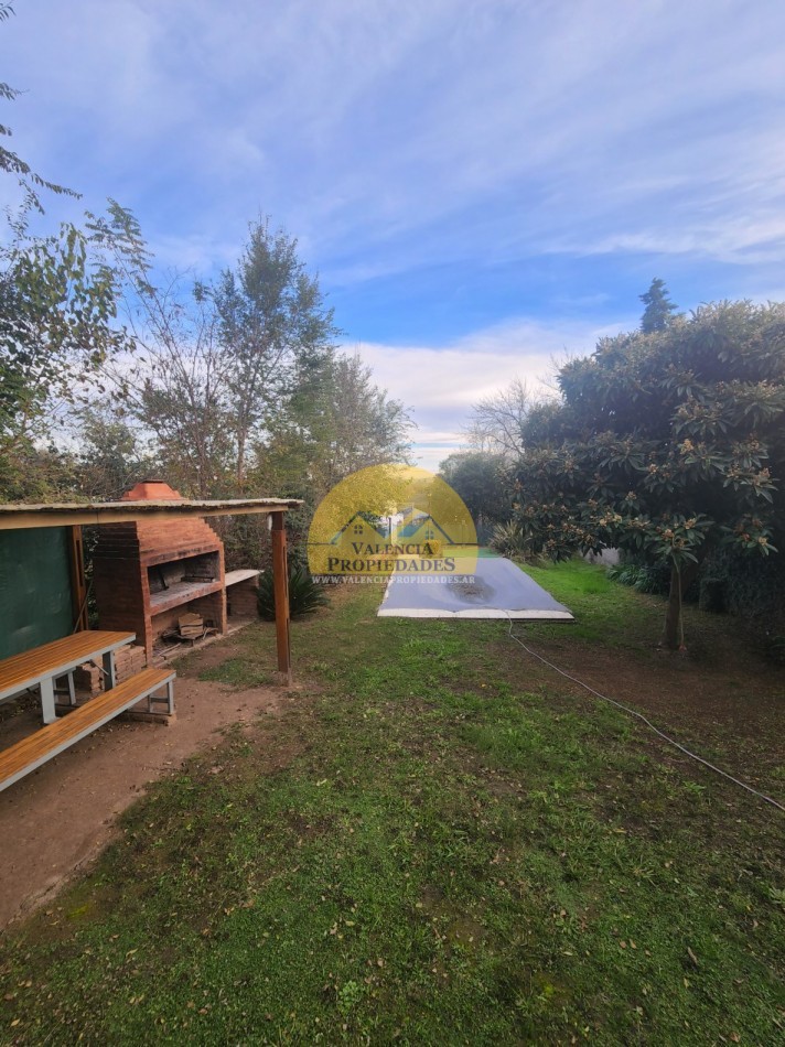 Venta casa 2 dormitorios con garage parque y piscina a metros rio Santa Rosa Calamuchita