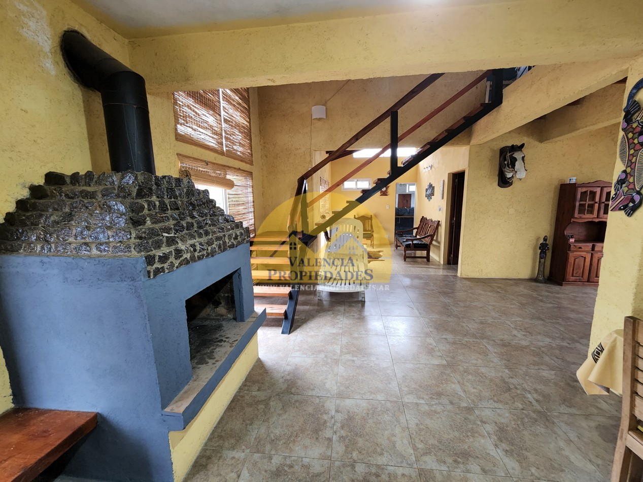 *RETASADA* VENTA CASA CON PISCINA MAS CABAÑA A MTS RIO SANTA ROSA DE CALAMUCHITA