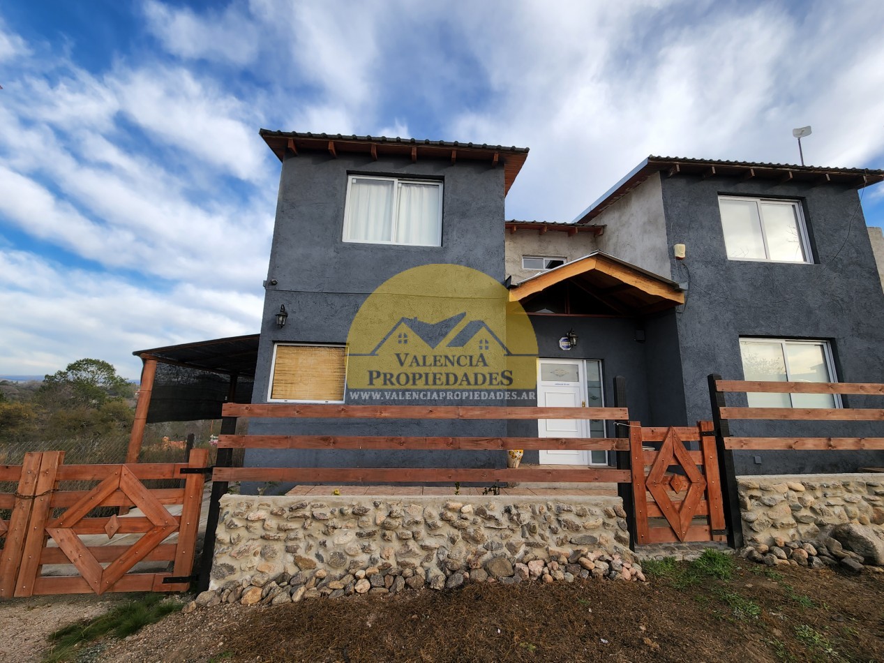 *RETASADA* VENTA CASA CON PISCINA MAS CABAÑA A MTS RIO SANTA ROSA DE CALAMUCHITA