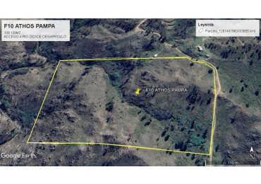 FRACCION DE CAMPO DE 10.9 HAS EN DESARROLLO CON ACCESO A 3 KM DE COSTA DE RIO POSTALES UNICAS