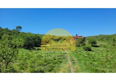 VENTA CASA DE CAMPO EN LOTE DE 6000 METROS HERMOSA VISTA Y ENTORNO SANTA MONICA SANTA ROSA DE CALAMUCHITA